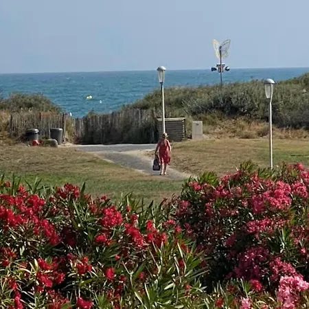 Apartman Cap D'Agde-T2 Cabine- 1Ere Ligne Plage Richelieu - Vue Mer *